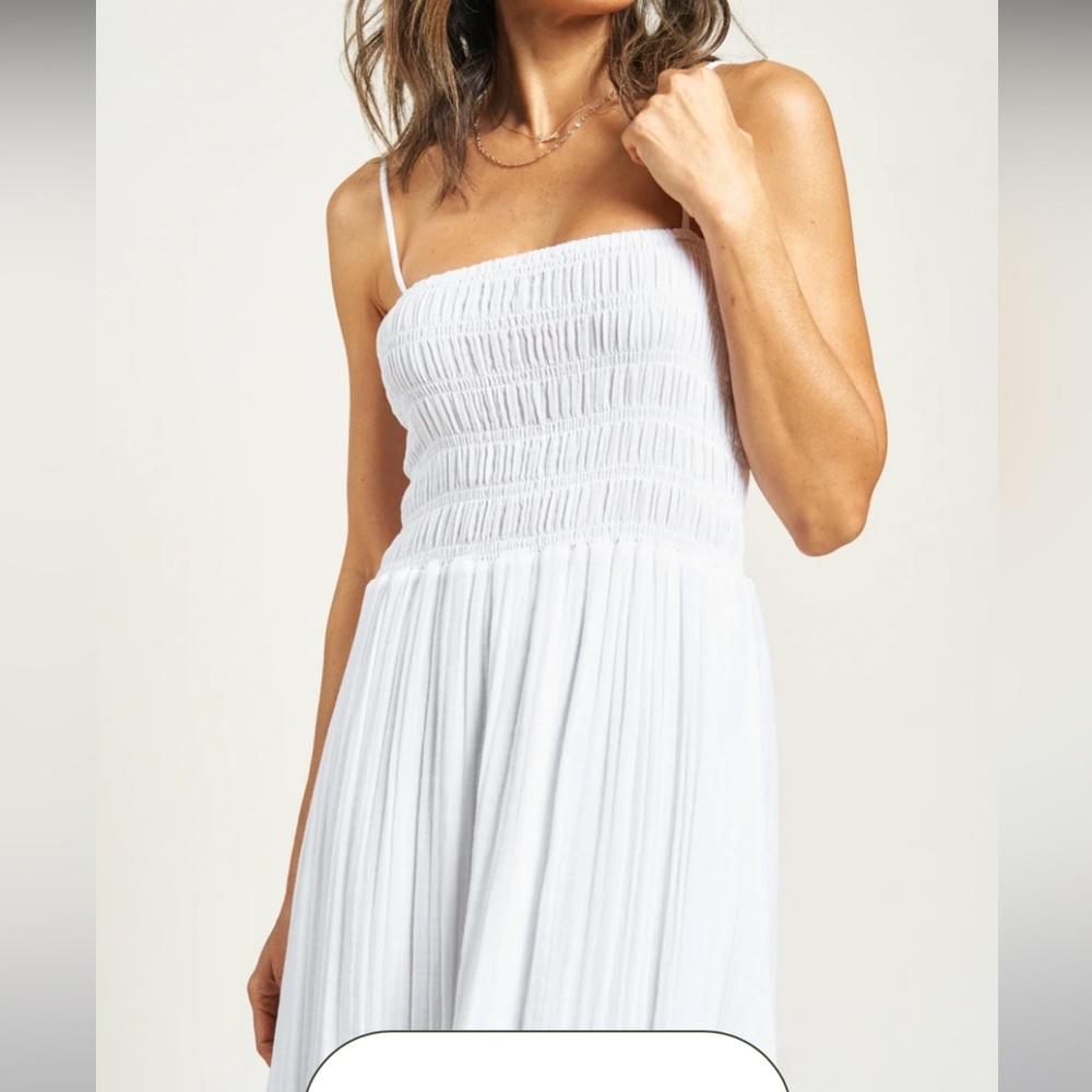 Oliver Logan Maybrook Maxi Dress XS White - Picture 3 of 7